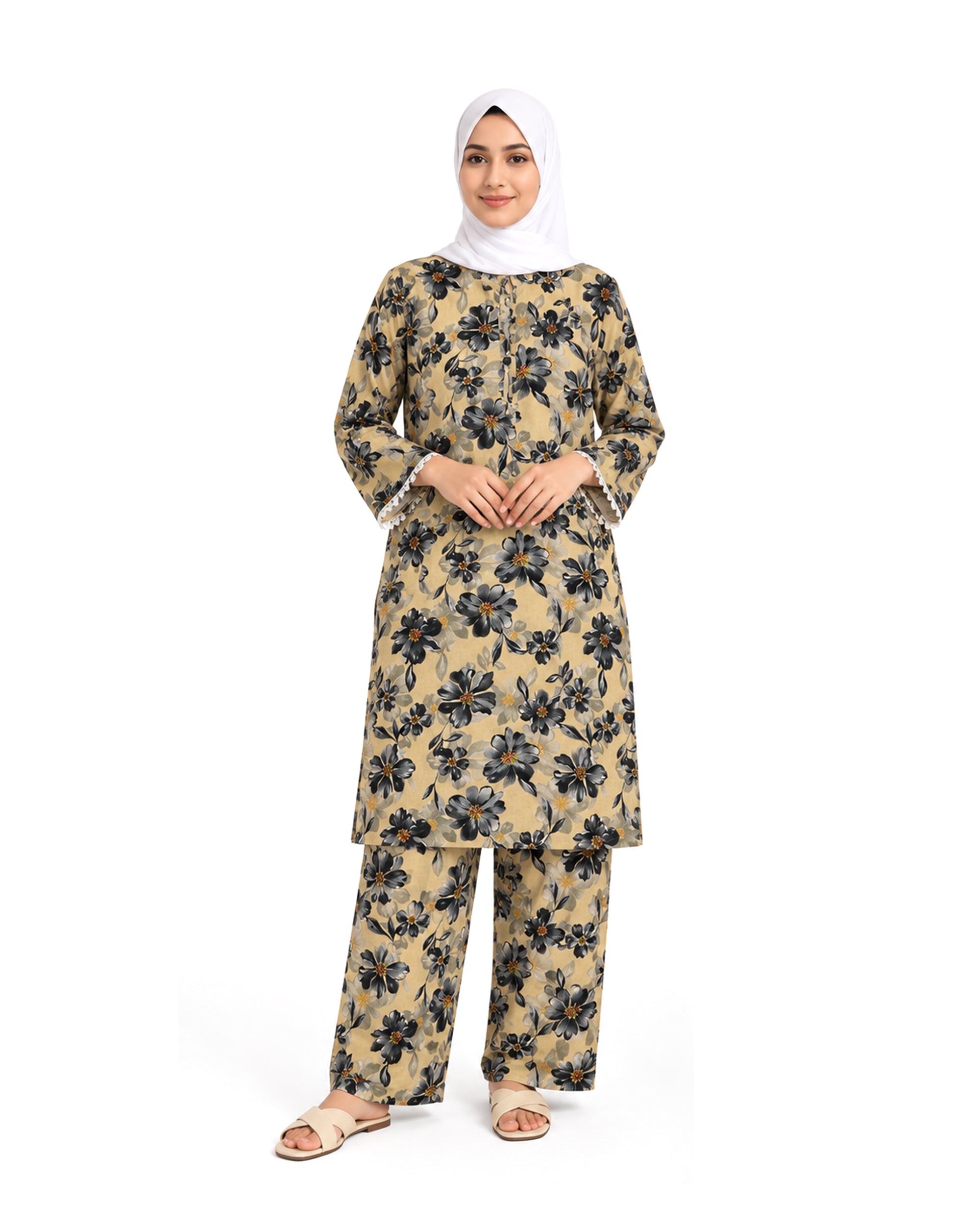 Valuables Women's Printed Lawn 2 Pc Suit