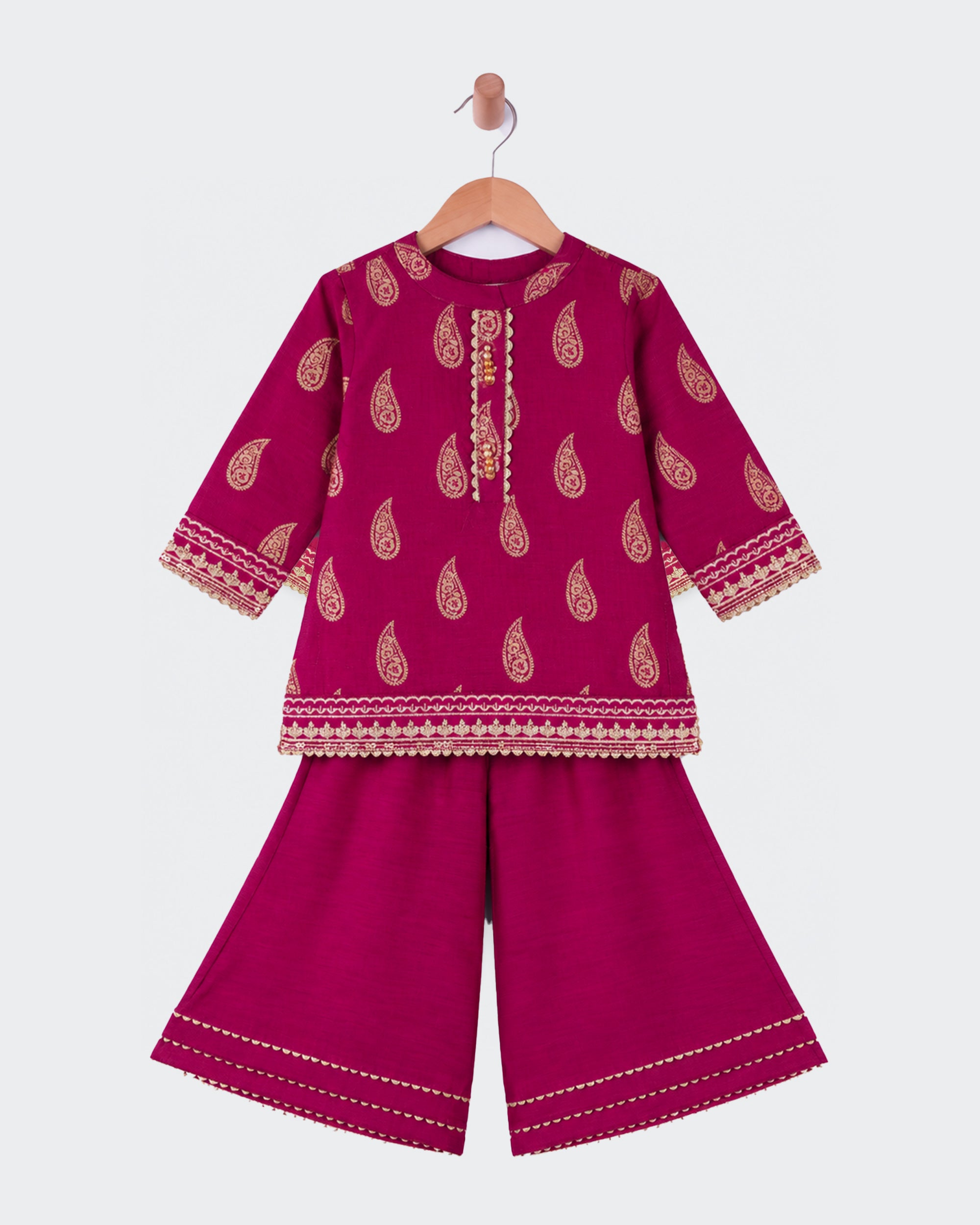 Eminent Newborn Girls Ethnic Signature 3 Pc
