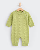 Eminent Newborn Girls Knitted Sweater Romper