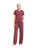 Valuables Women's Half Sleeves Night Suit