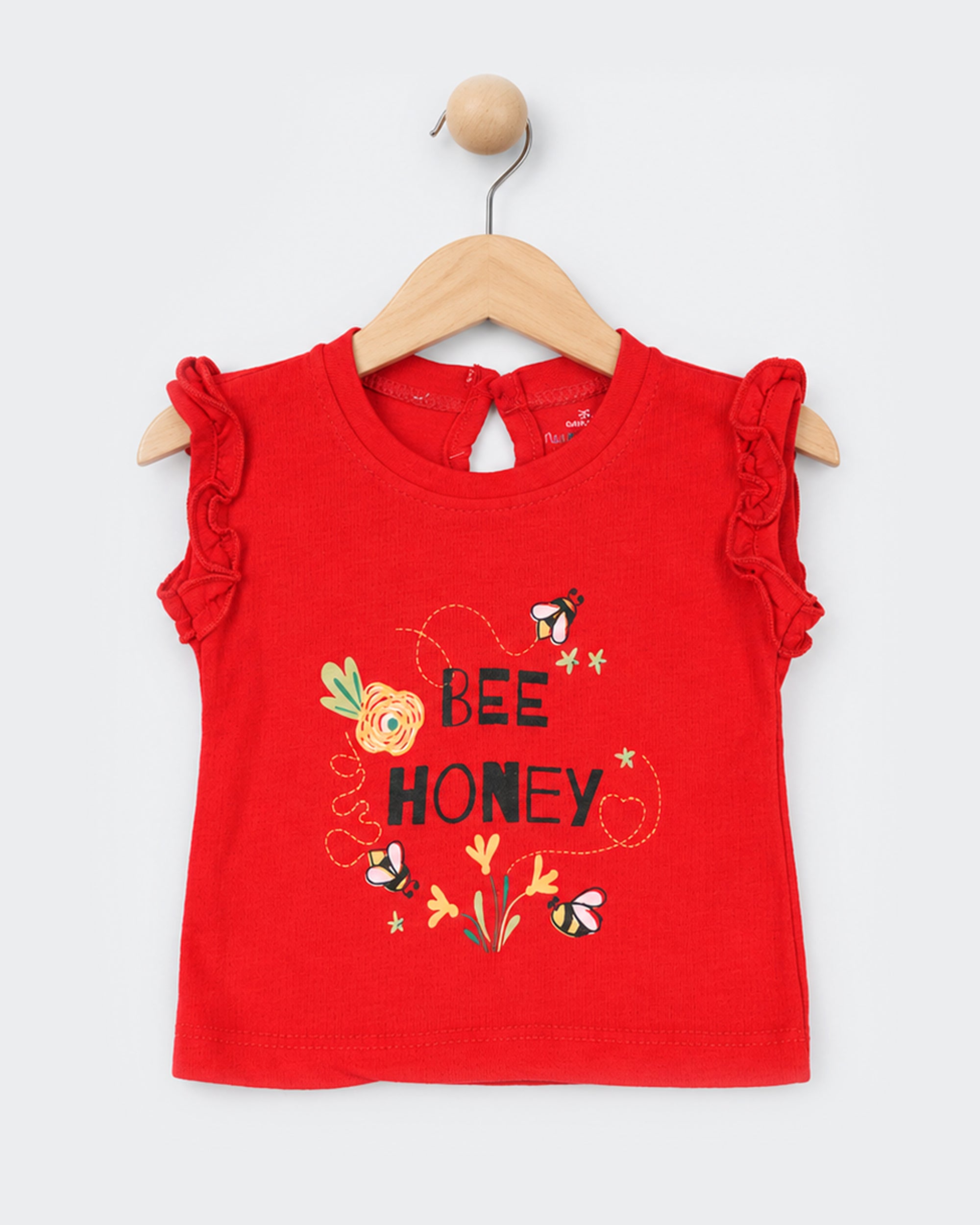 Eminent Newborn Girls Full Sleeves T-Shirt
