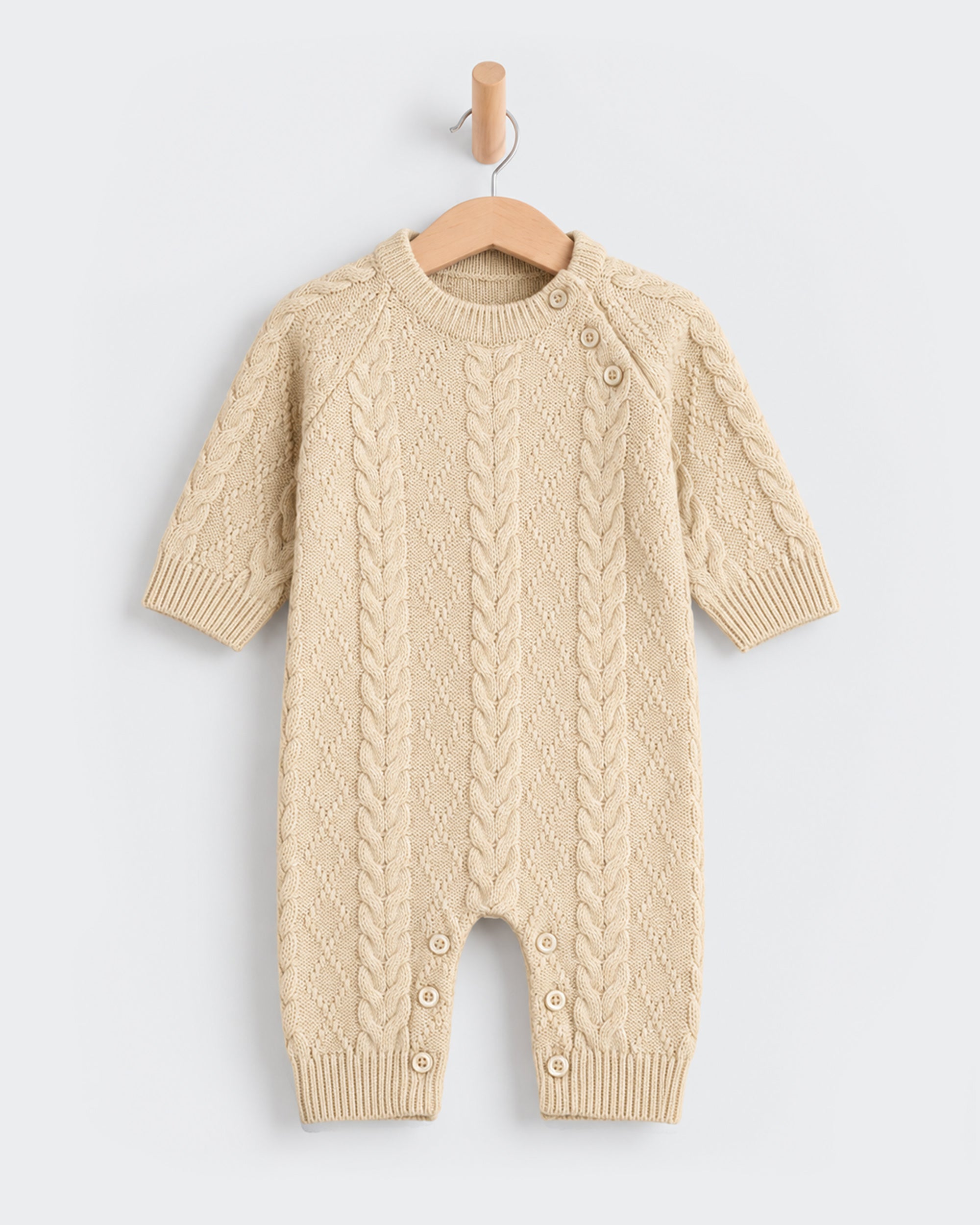 Eminent Newborn Girls Knitted Sweater Romper