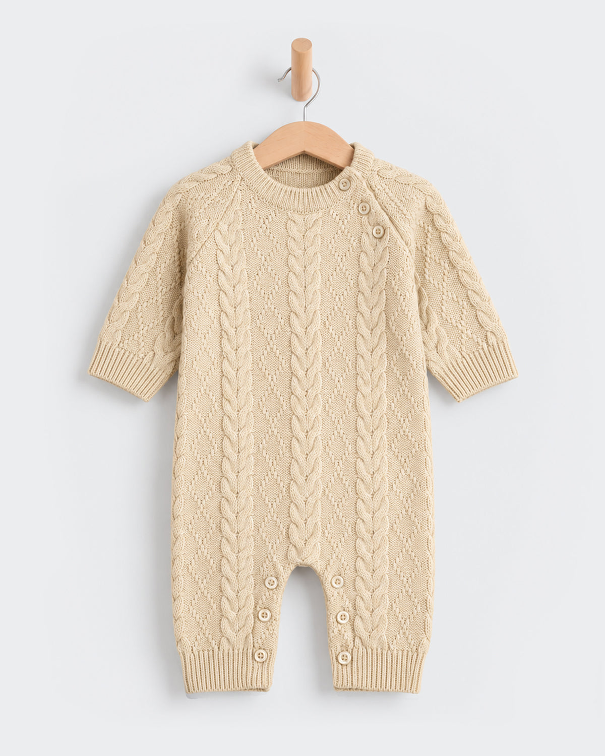 Eminent Newborn Girls Knitted Sweater Romper