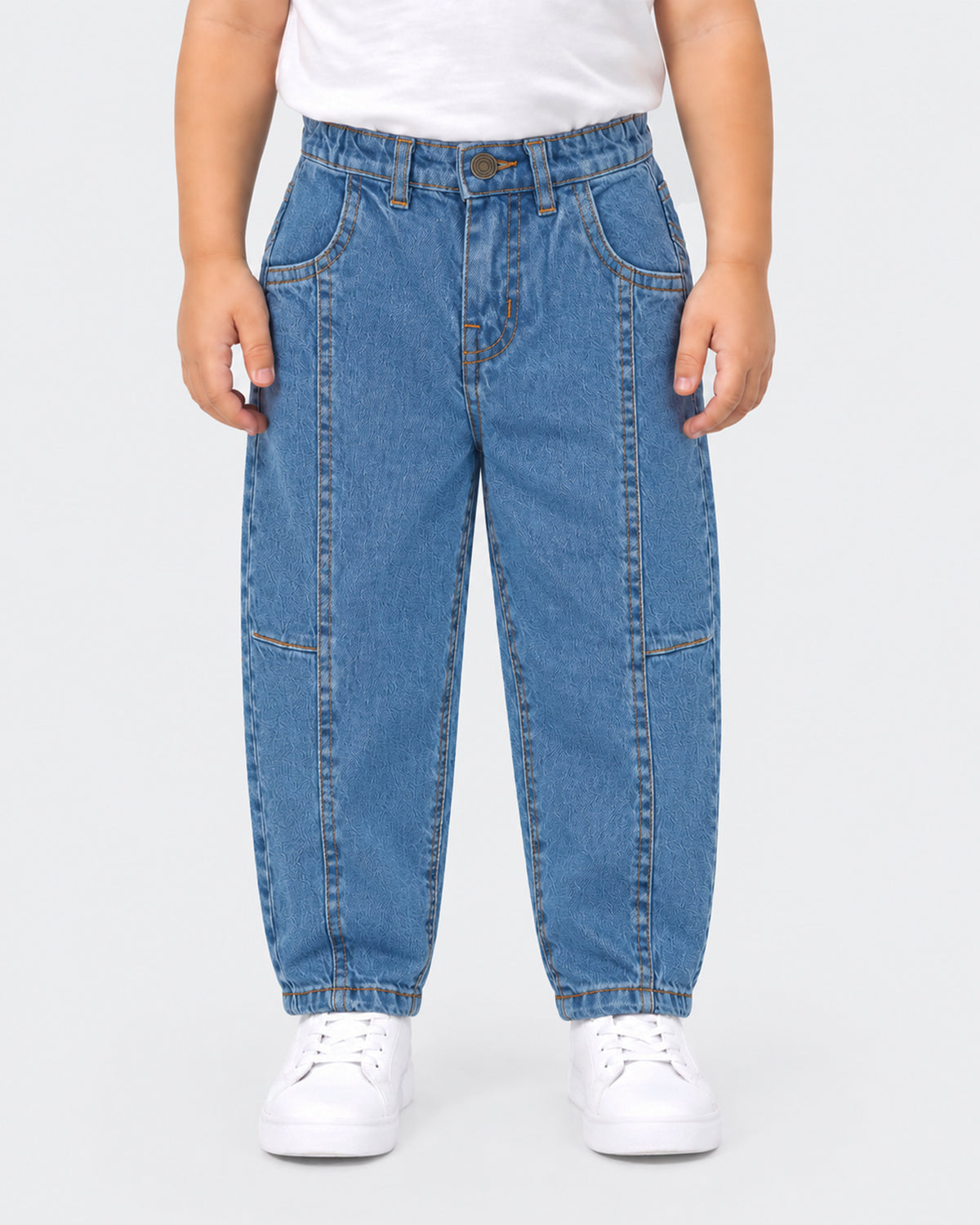 Eminent Girls Woven Denim Pants