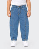 Eminent Girls Woven Denim Pants