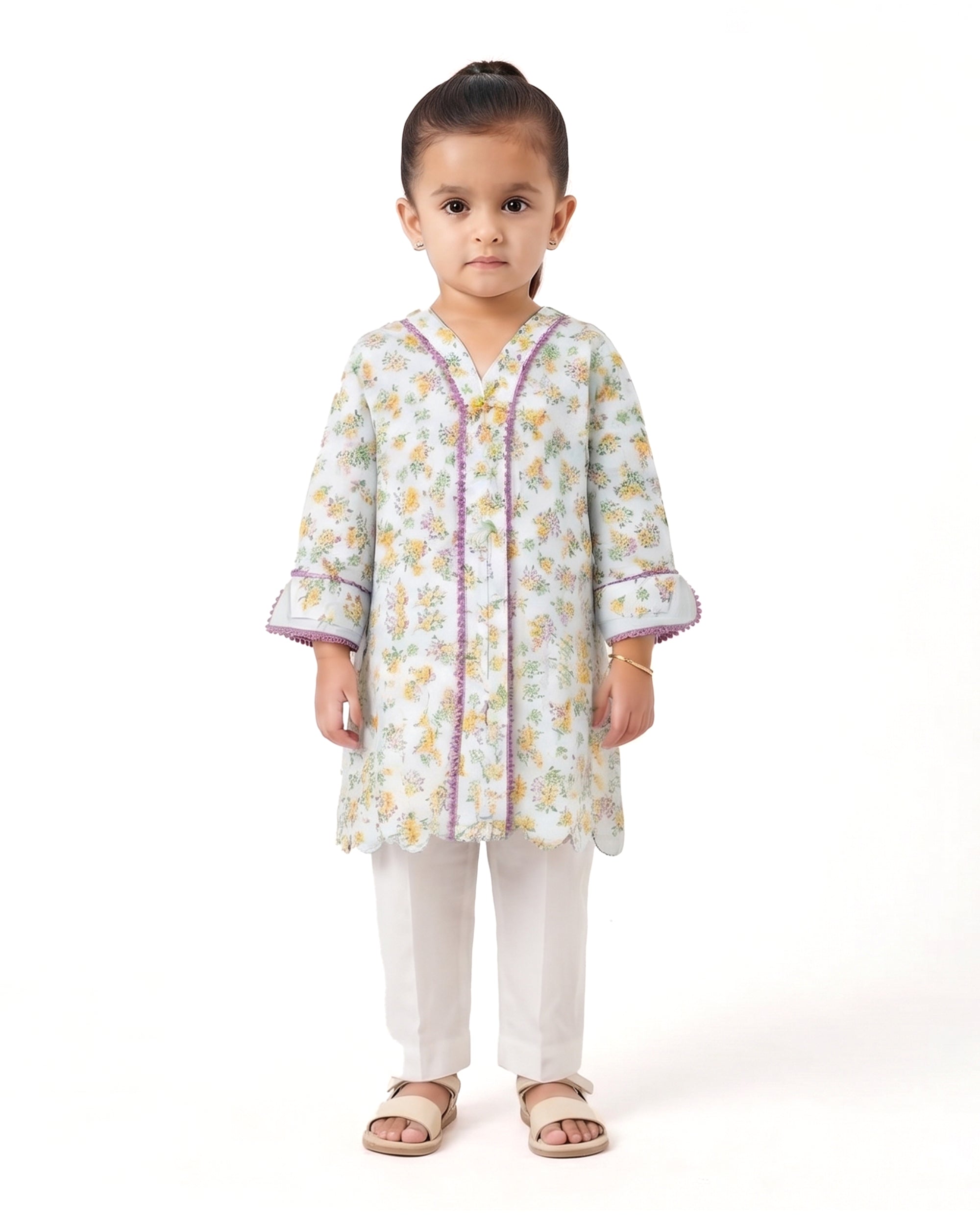 Valuables Girls Printed 1 Pc