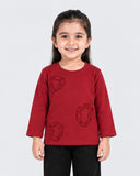 Eminent Girls Full Sleeves T-Shirt