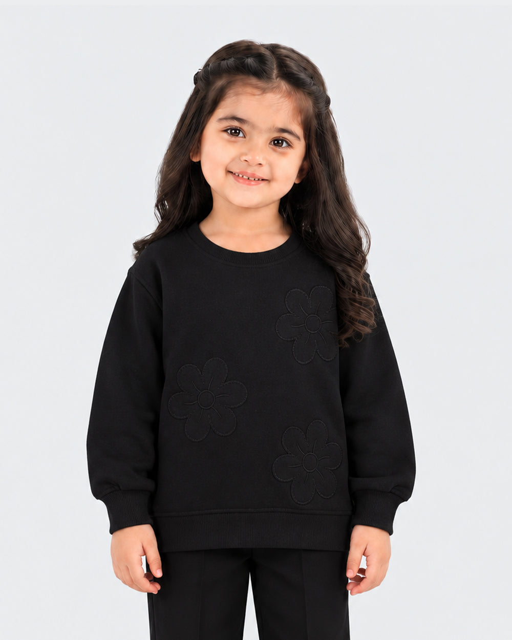 Eminent Girls Knitted Sweatshirt, Girls Hoodies & Sweat Shirts, Eminent, Chase Value