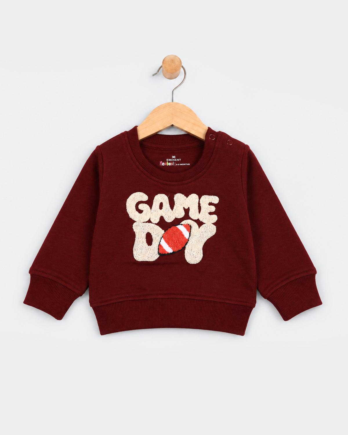 Eminent Newborn Boys Game Day Printed Sweatshirt