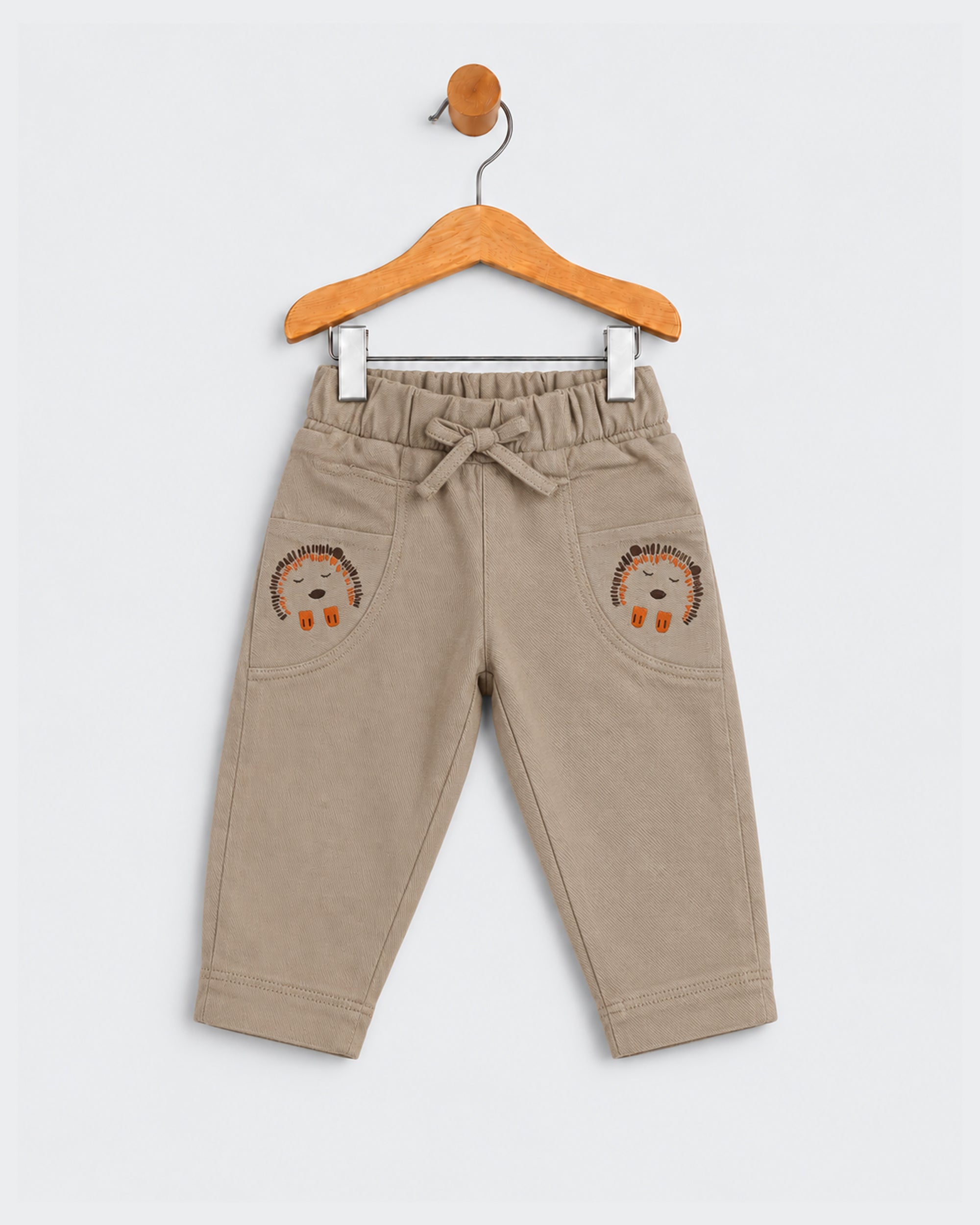 Eminent Newborn Boys Hedgehog Embroidered Trousers