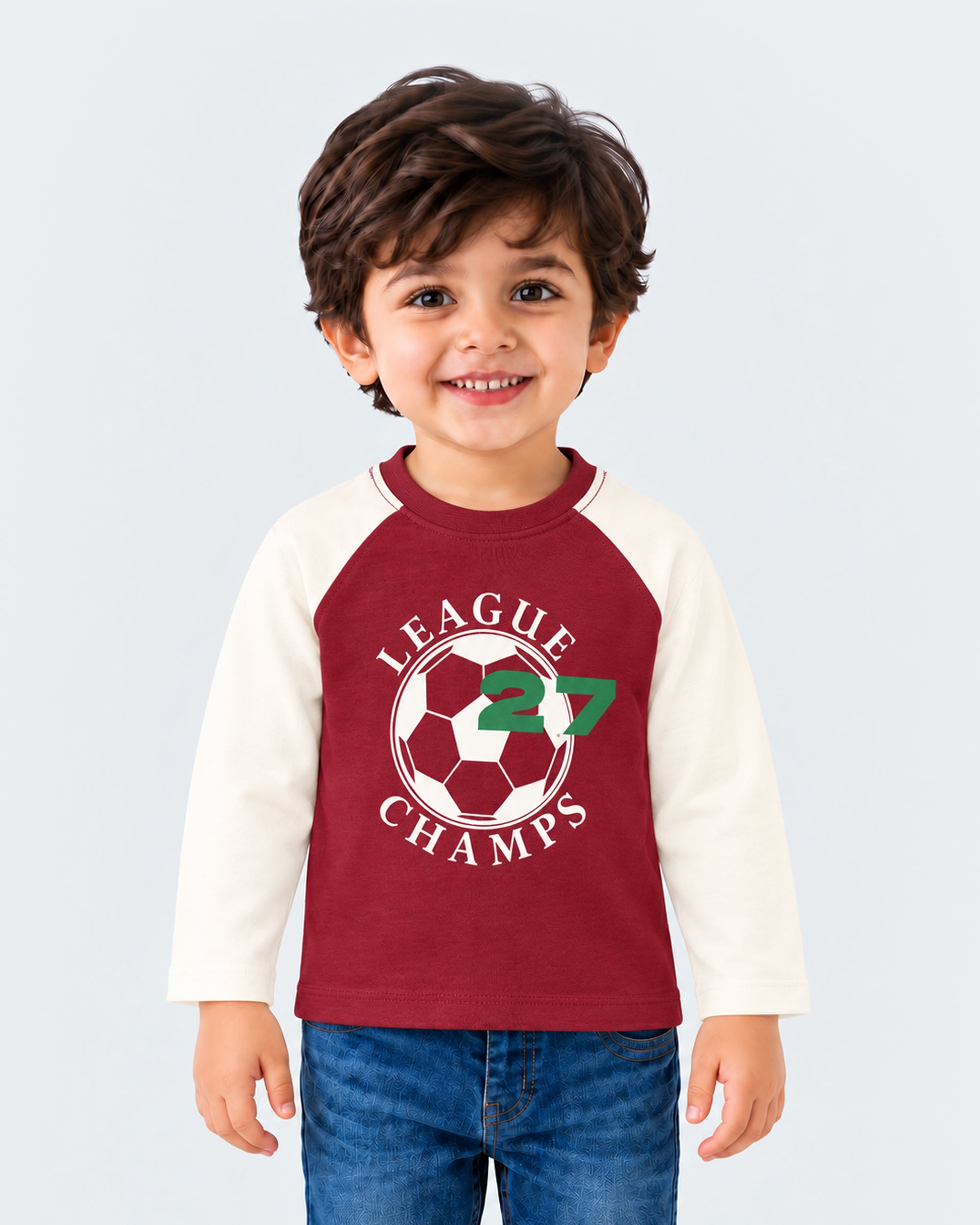 Eminent Boys Knitted Full Sleeves T-Shirt