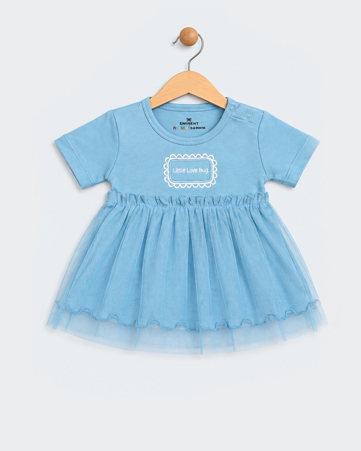 Eminent Newborn Girls Bunny Printed Frock