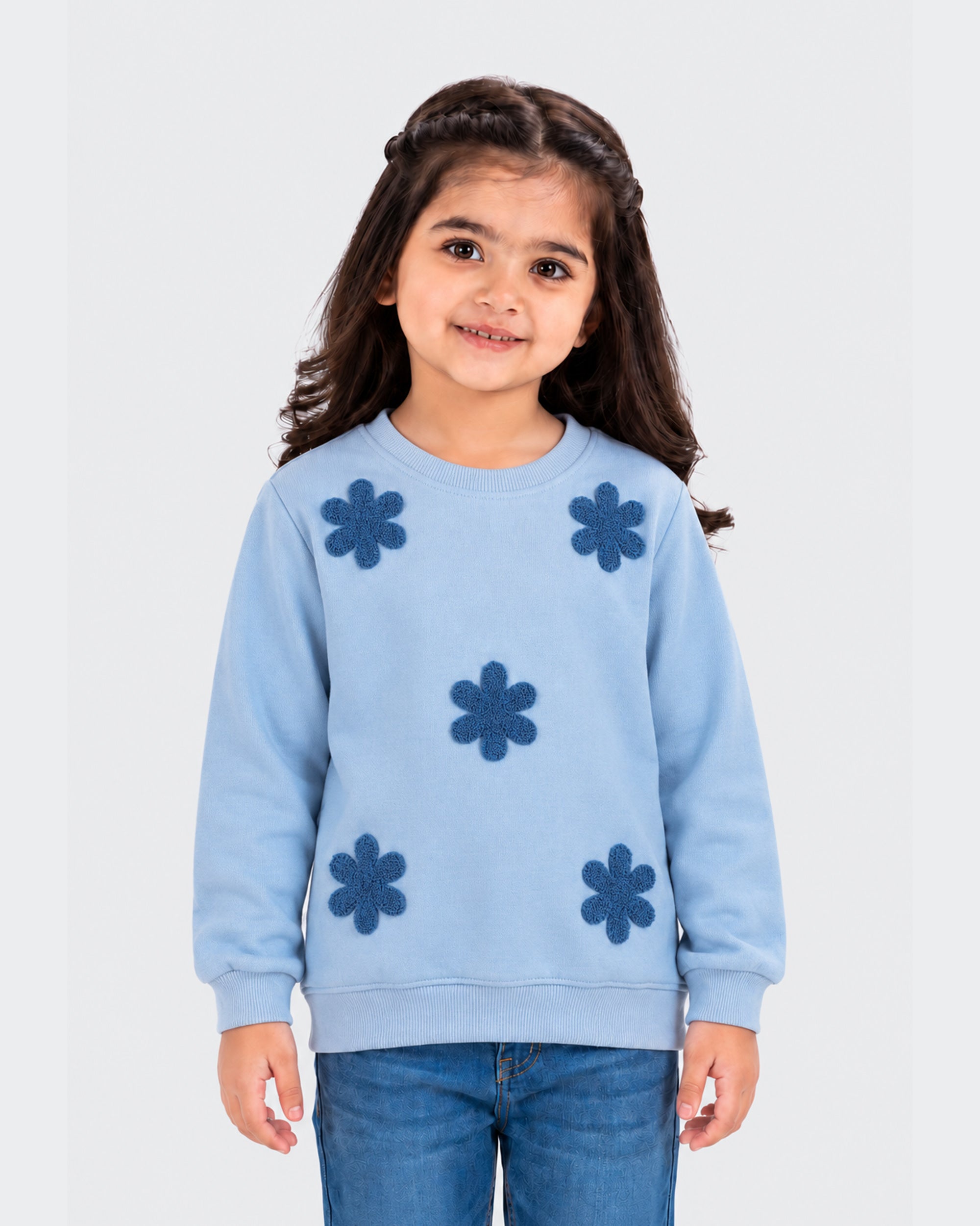 Eminent Girls Knitted Sweatshirt, Girls Hoodies & Sweat Shirts, Eminent, Chase Value