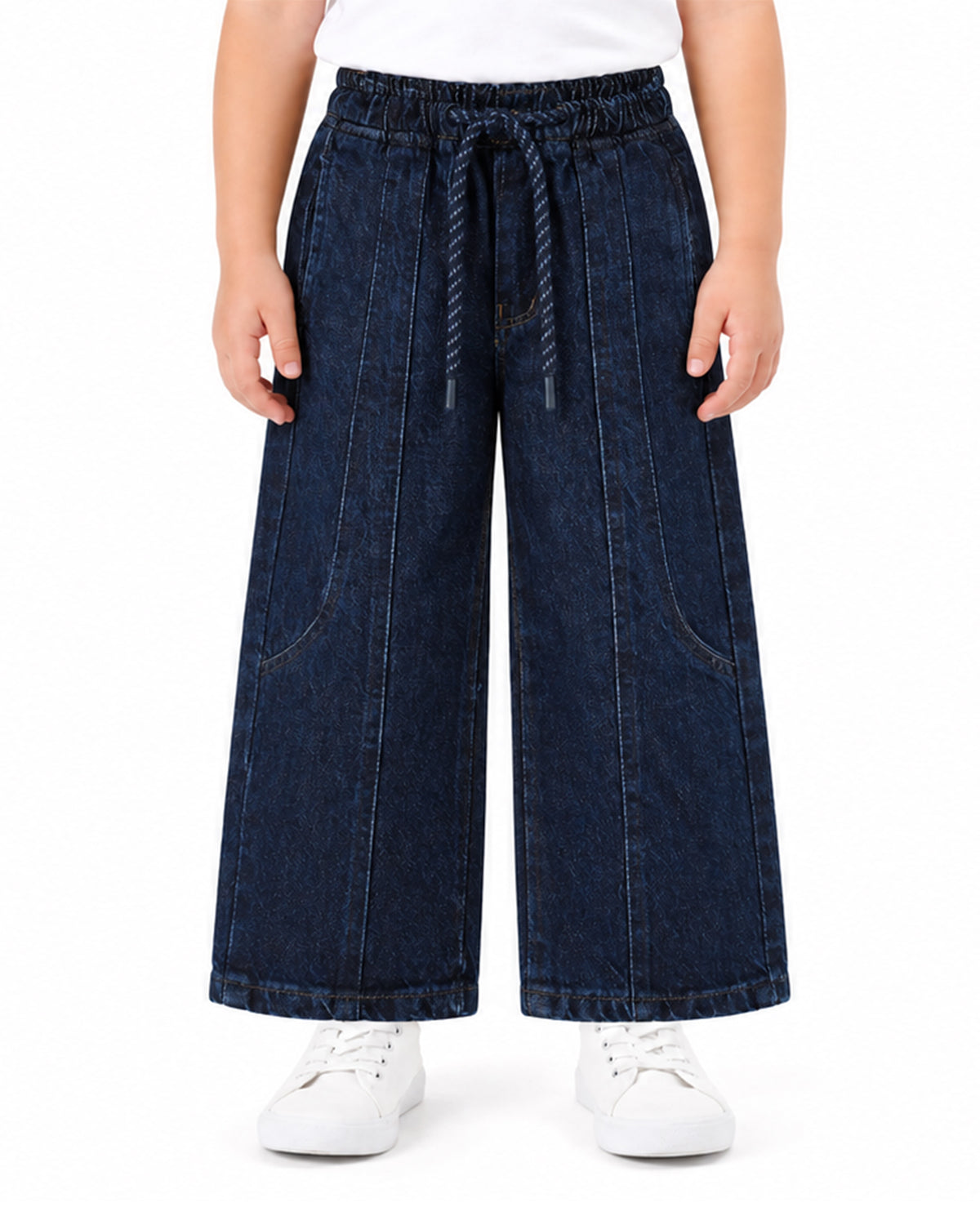 Girls Loose Fit Denim Pants