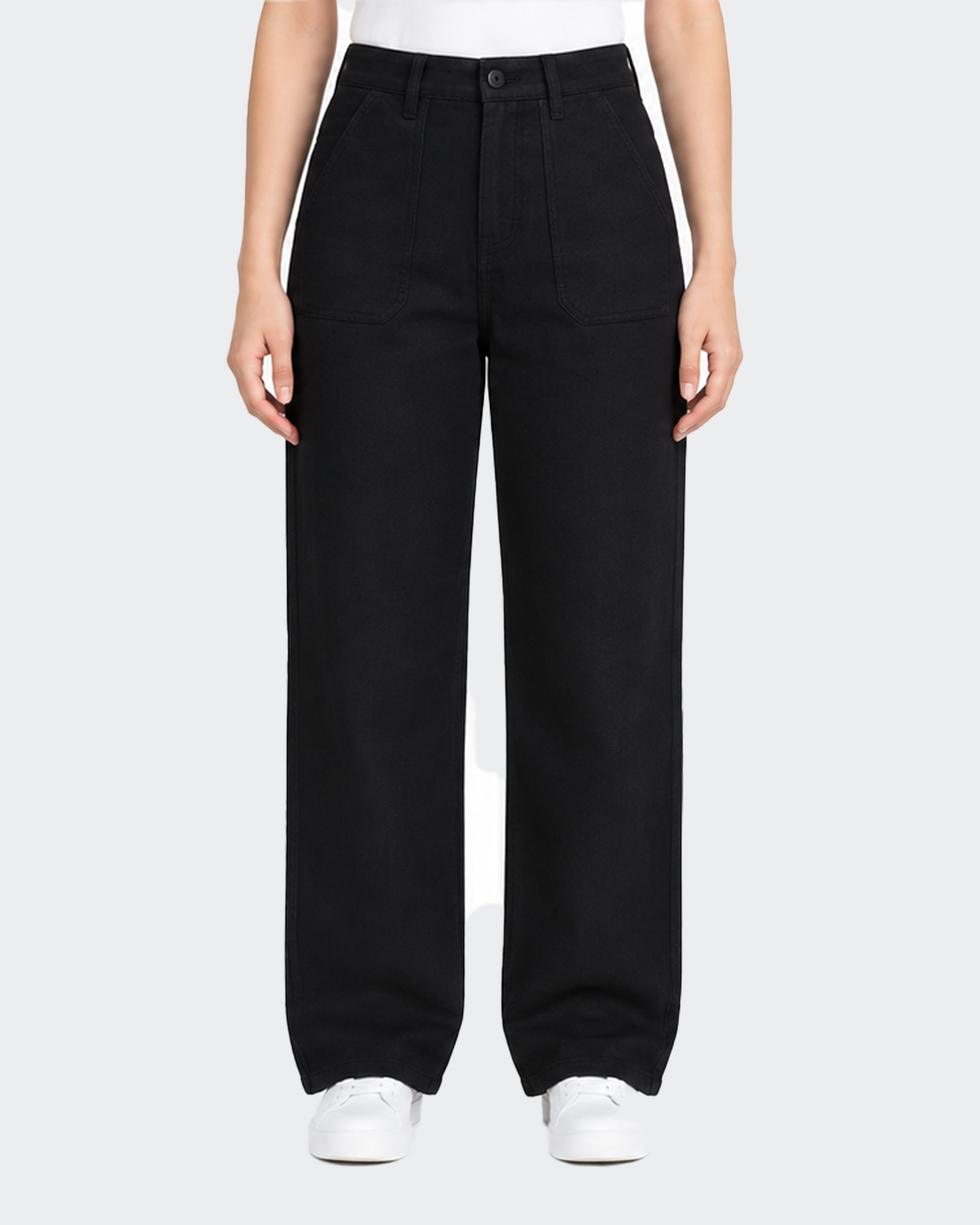 Eminent Women's Cotton Straight Fit Pants