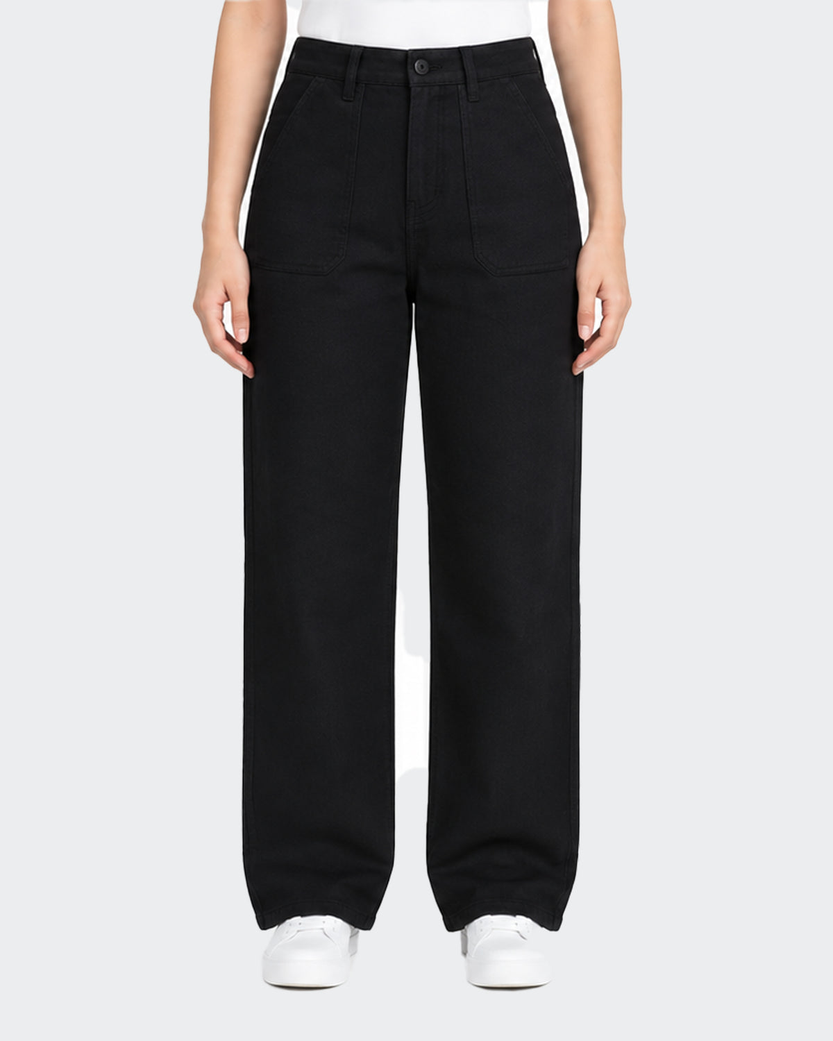 Eminent Women's Cotton Straight Fit Pants