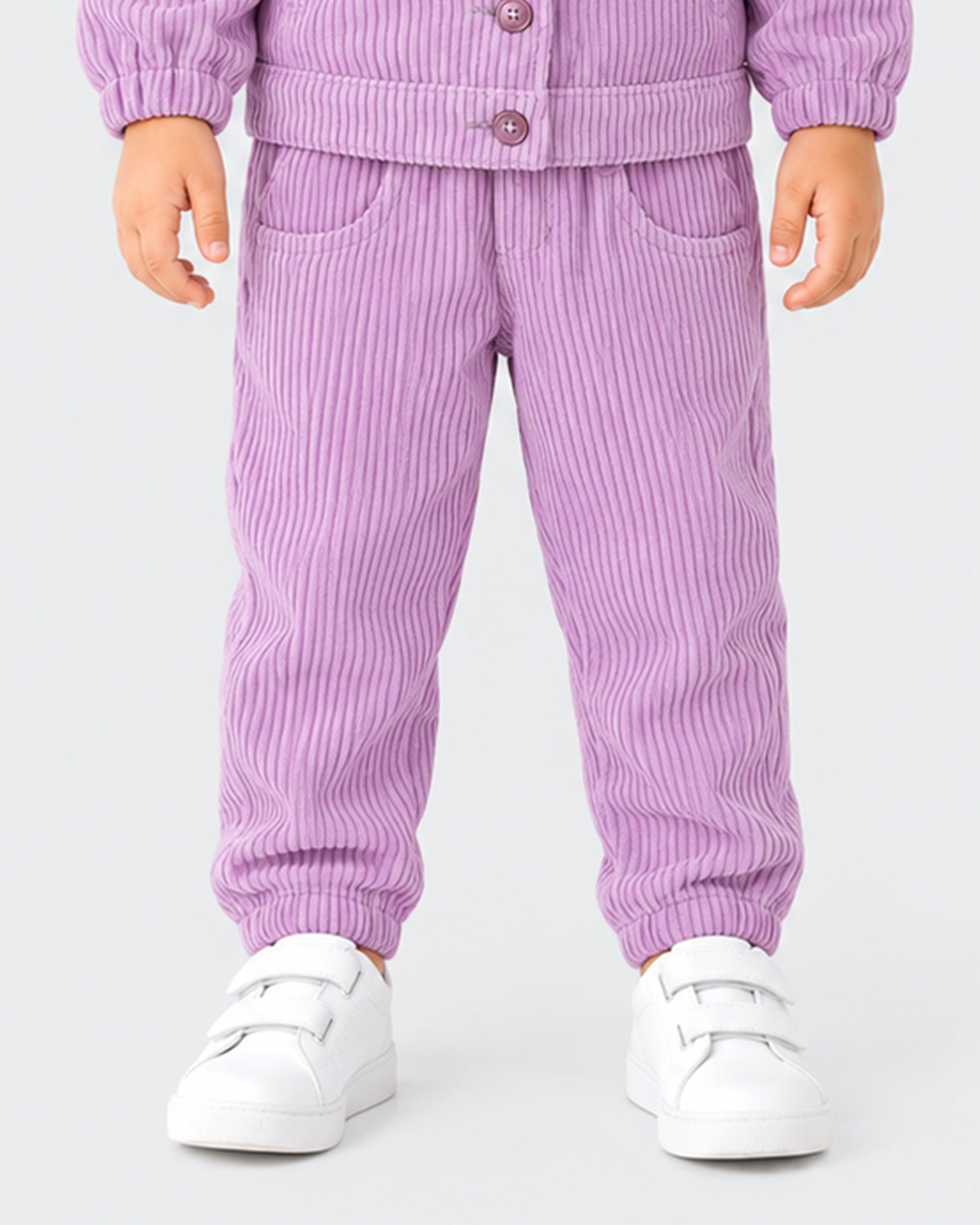 Eminent Girls Straight Fit Woven Cotton Pants