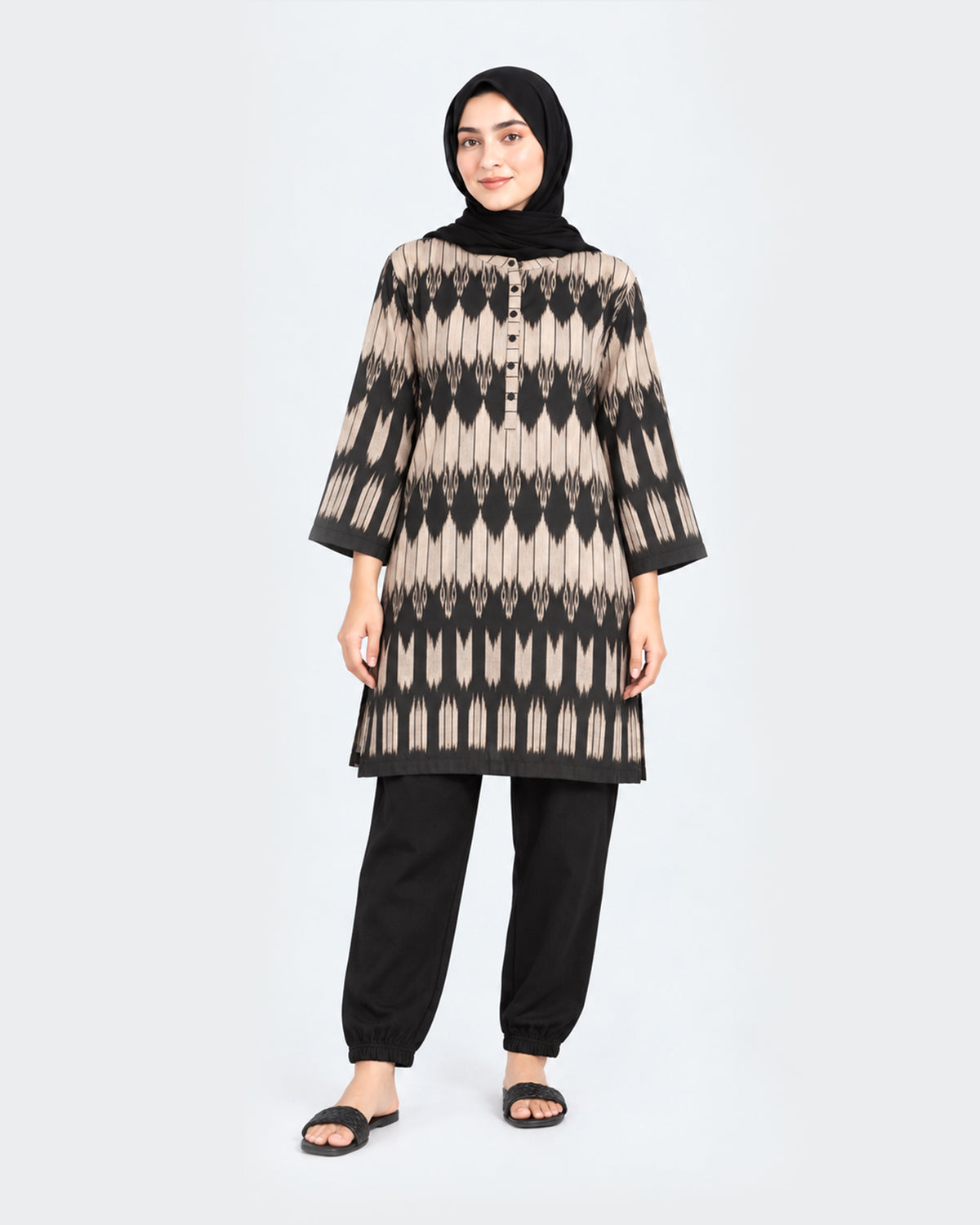 Eminent Women's Ethnic Fusion Printed 1 Pc