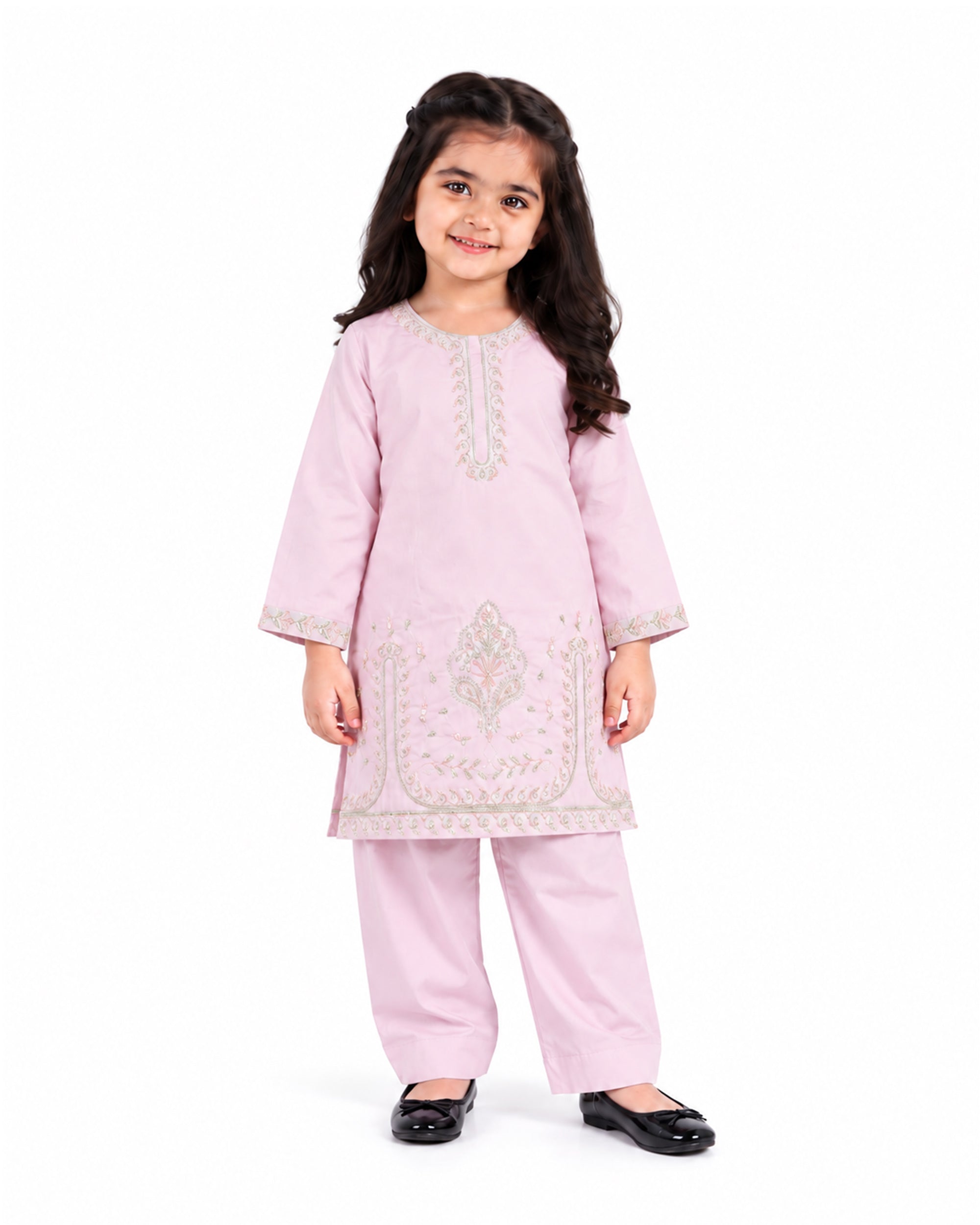Valuables Girls Embroidered Suit, Girls Shalwar Kameez, Valuables, Chase Value