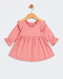 Eminent Newborn Girls Bunny Printed Frock