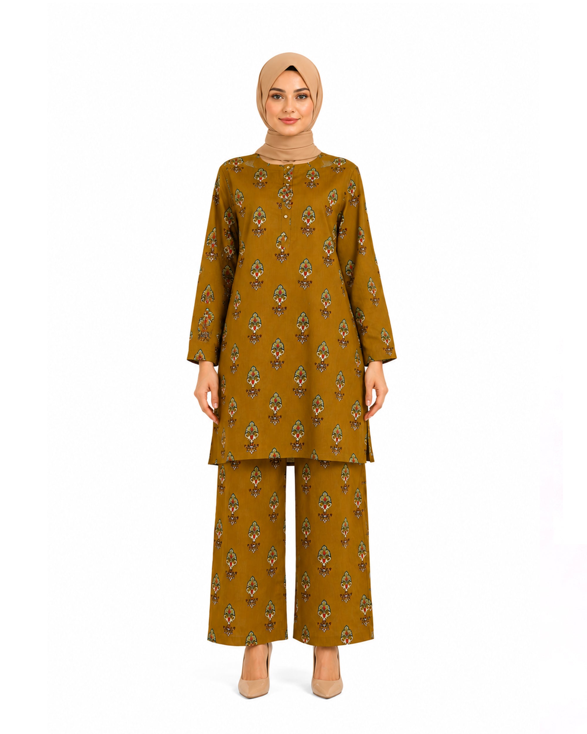 Valuables Women's Printed Lawn 2 Pc Suit
