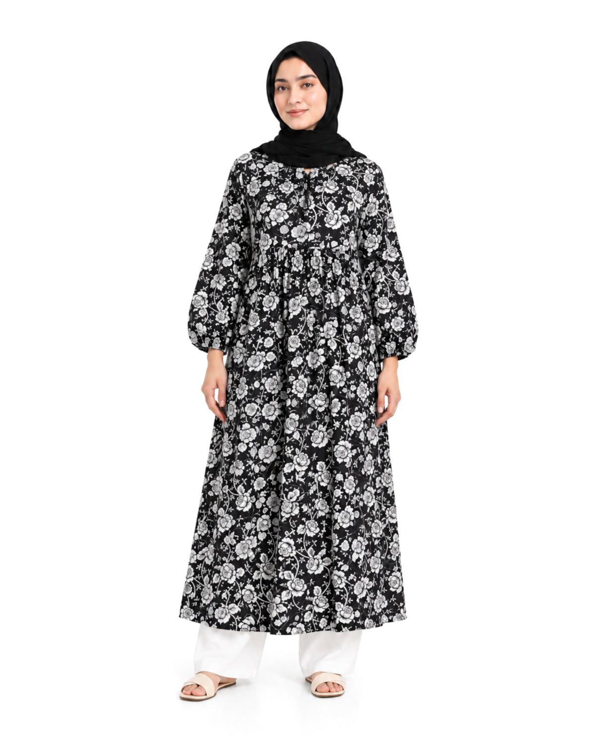 Valuables Women's Printed Long Dress