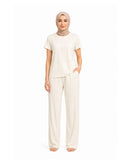 Valuables Women's Half Sleeves Night Suit