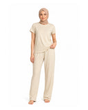 Valuables Women's Half Sleeves Night Suit