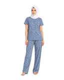Valuables Women's Half Sleeves Night Suit