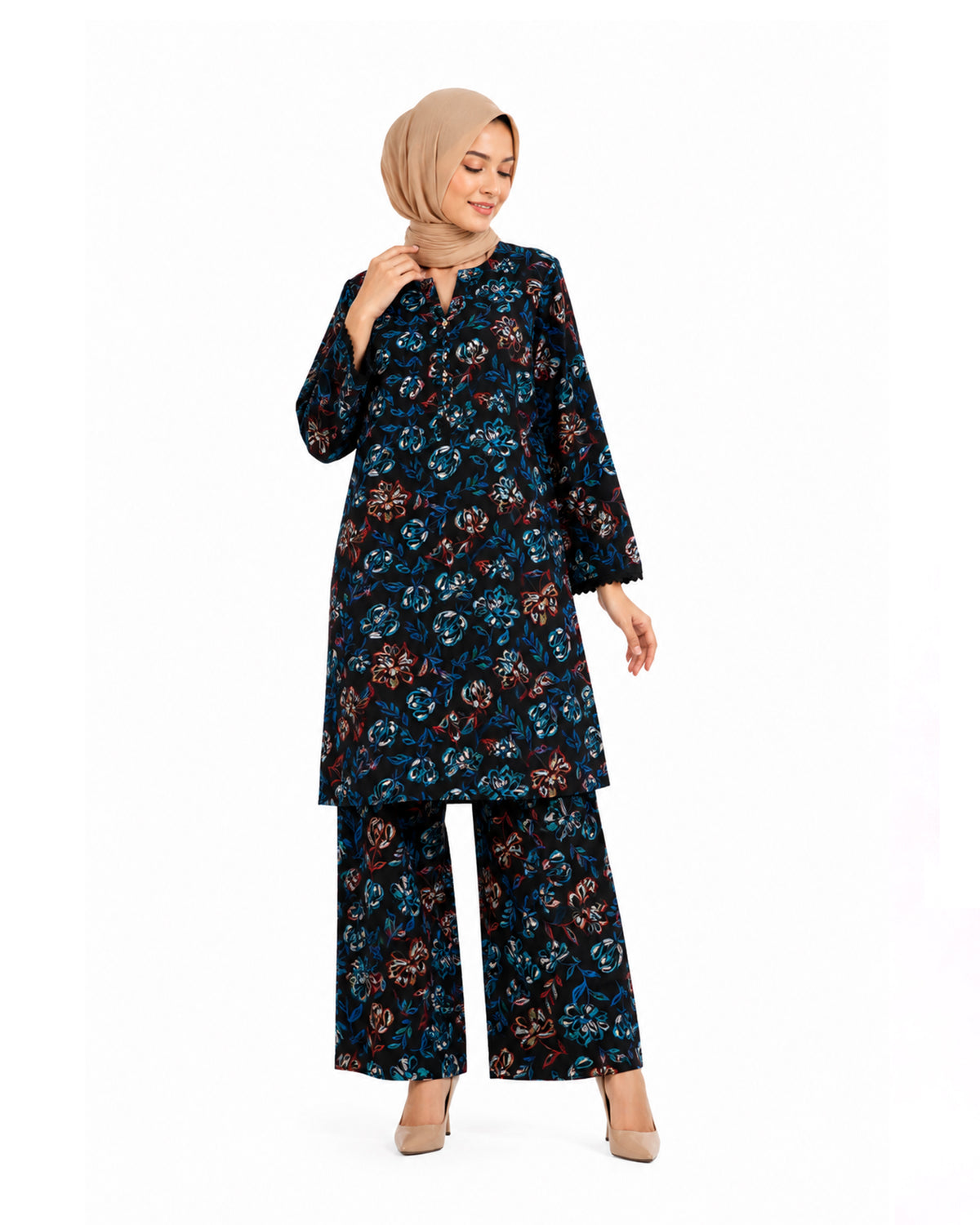 Valuables Women's Printed Lawn 2 Pc Suit