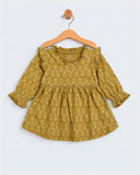 Eminent Newborn Girls Bunny Printed Frock