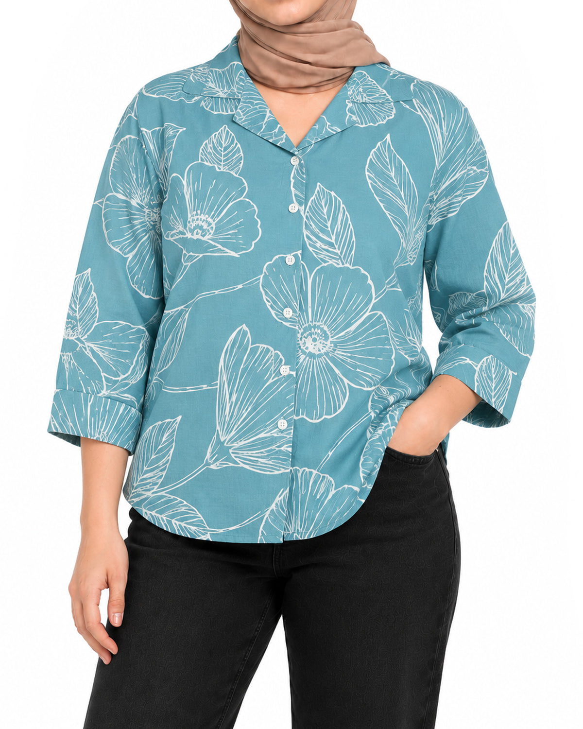 Valuables Women's Western Woven Top