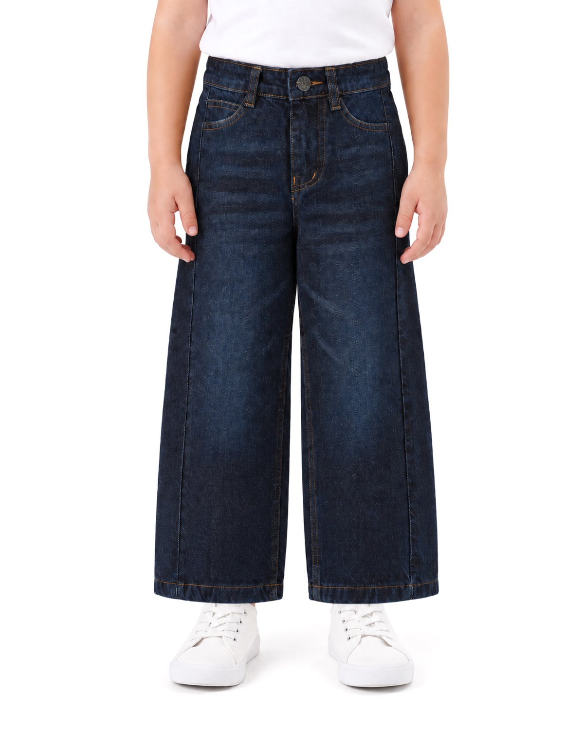 Girls Loose Fit Denim Pants