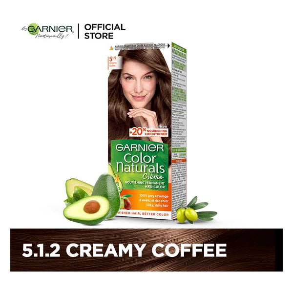 Garnier Color Naturals Creme Hair Colour, 5 1/2 Creamy Coffee, Hair Color, Garnier, Chase Value