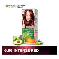 Garnier Color Natural Hair Color Intense Red 6.66, Hair Color, Garnier, Chase Value