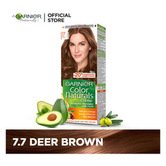 Garnier Color Natural Hair Color Deer Brown 7.7, Hair Color, Garnier, Chase Value