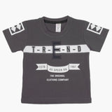 Boys Half Sleeves T-Shirt - Grey, Boys T-Shirts, Chase Value, Chase Value