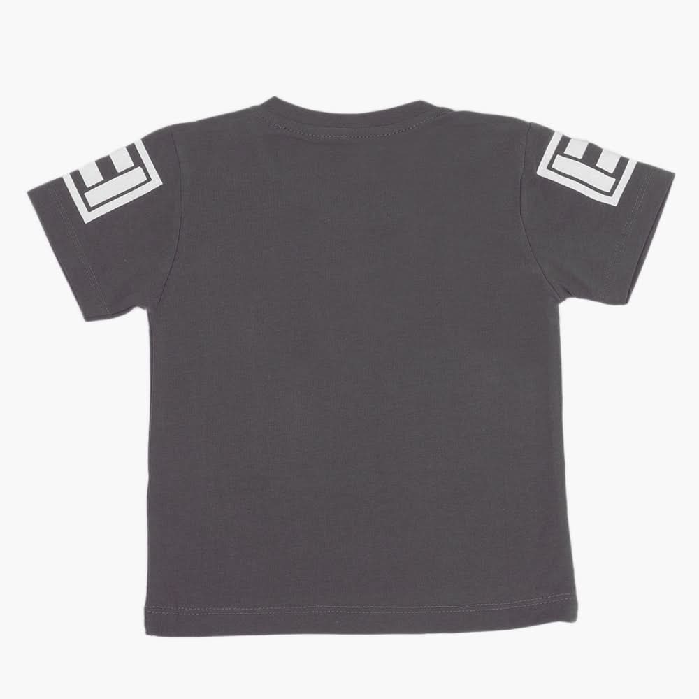 Boys Half Sleeves T-Shirt - Grey, Boys T-Shirts, Chase Value, Chase Value