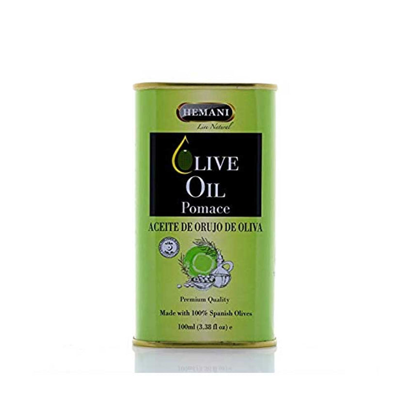 Hemani Massage Oil Pomace Tin 100 ML - Olive, Oils & Serums, WB By Hemani, Chase Value
