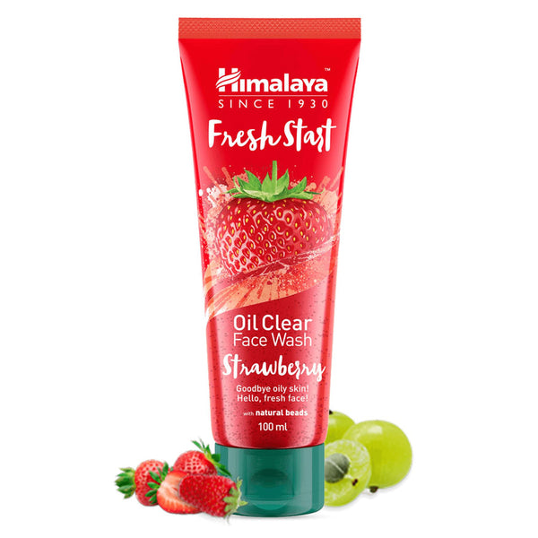 Himalaya Fresh Star Strawberry Face Wash – 100ml, Face Washes, Himalaya, Chase Value