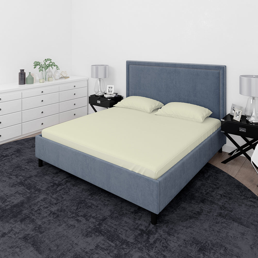 King Size Bed Sheet - Off White, King Size Bed Sheet, Chase Value, Chase Value