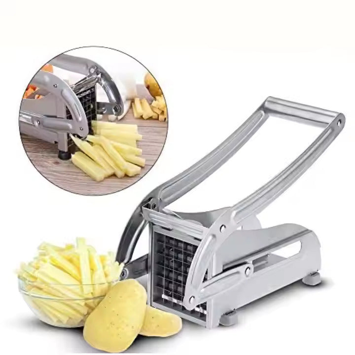 Stainless Steel Potato Cutter – French Fries & Chips Slicer, Kitchen Tools, Chase Value, Chase Value