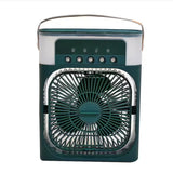 Air Cooler Fan A7776 N1 - Green, Rechargeable Fan, Chase Value, Chase Value
