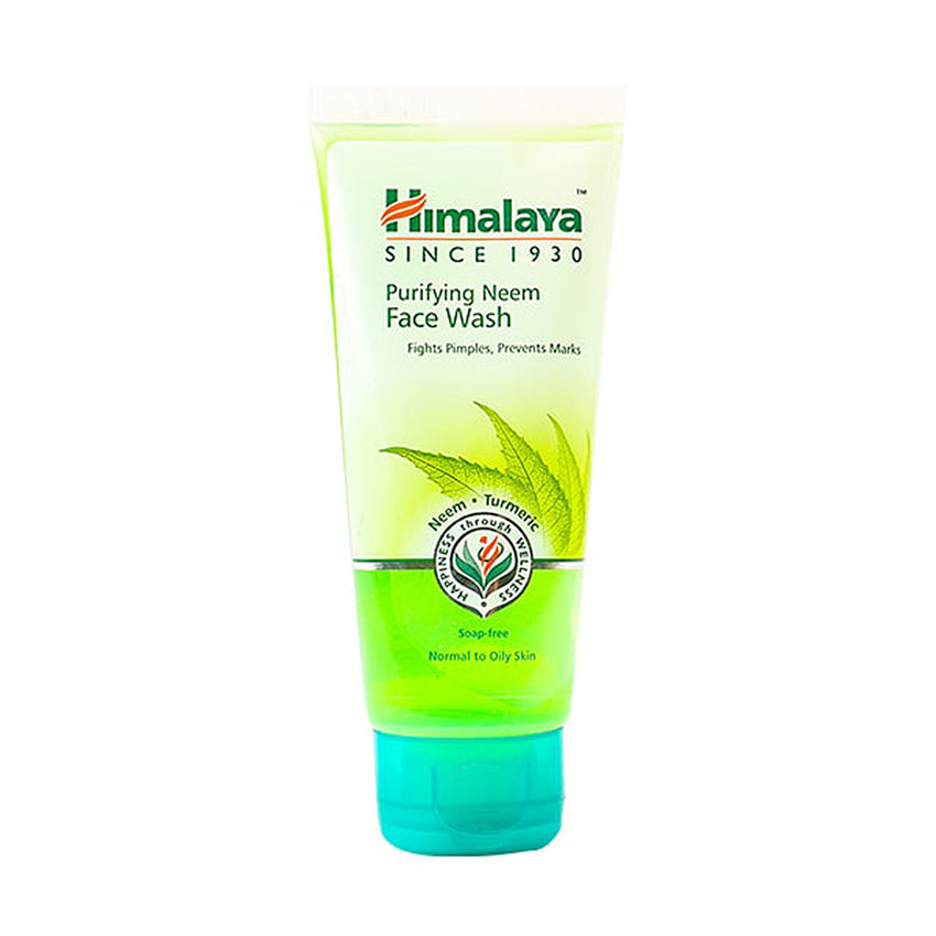 Himalaya Purifying Neem Turmeric Face Wash For Pimples & Marks, 50ml