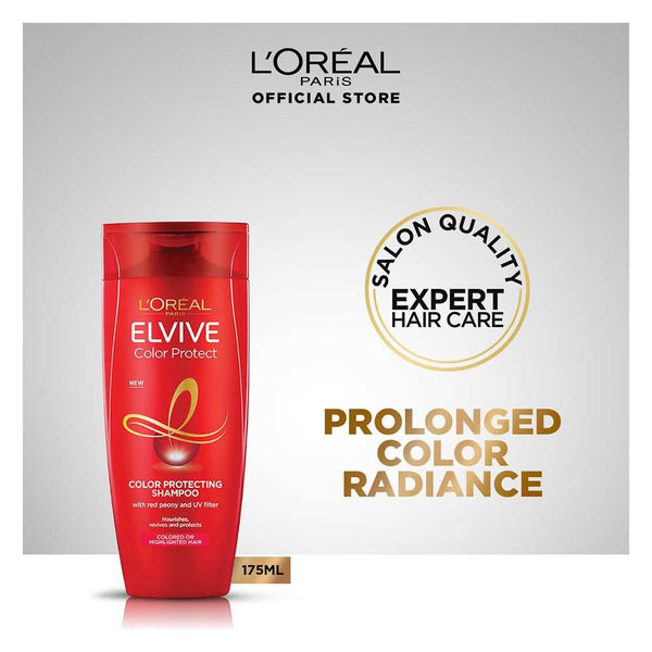 L'Oreal Paris Colour Protect Protecting Shampoo, For Coloured Hair, 175ml, Shampoo & Conditioner, L'Oreal, Chase Value