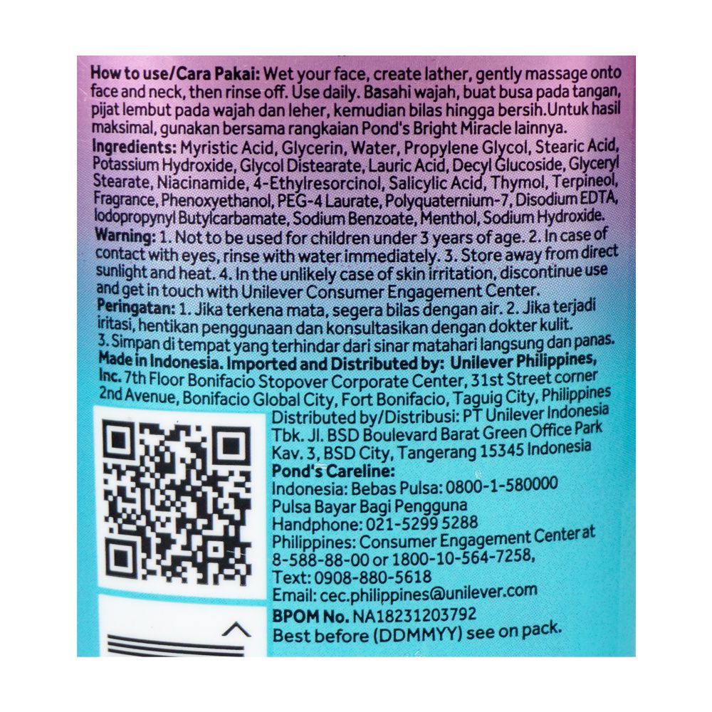 Pond's Acne Solution Antiacne Facial Foam 100g, Face Washes, Pond's, Chase Value