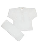 Newborn Girls Magzi Gala Kurta Shalwar - White, Newborn Girls Shalwar Suits, Chase Value, Chase Value