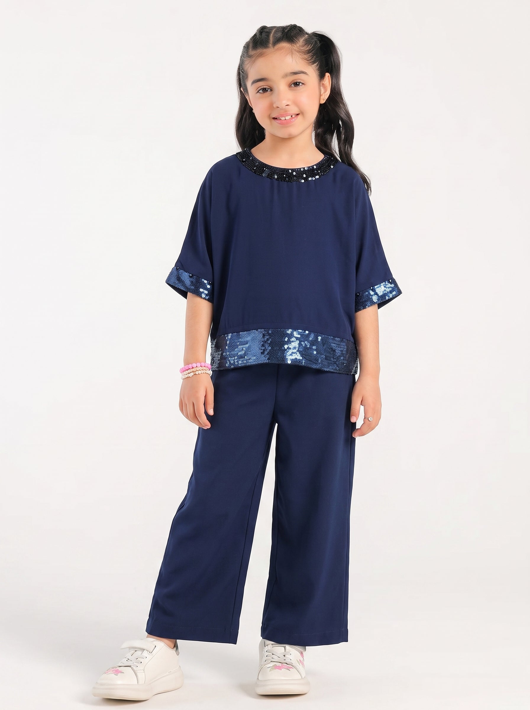 Eminent Girls' Embroidered 2 Pc