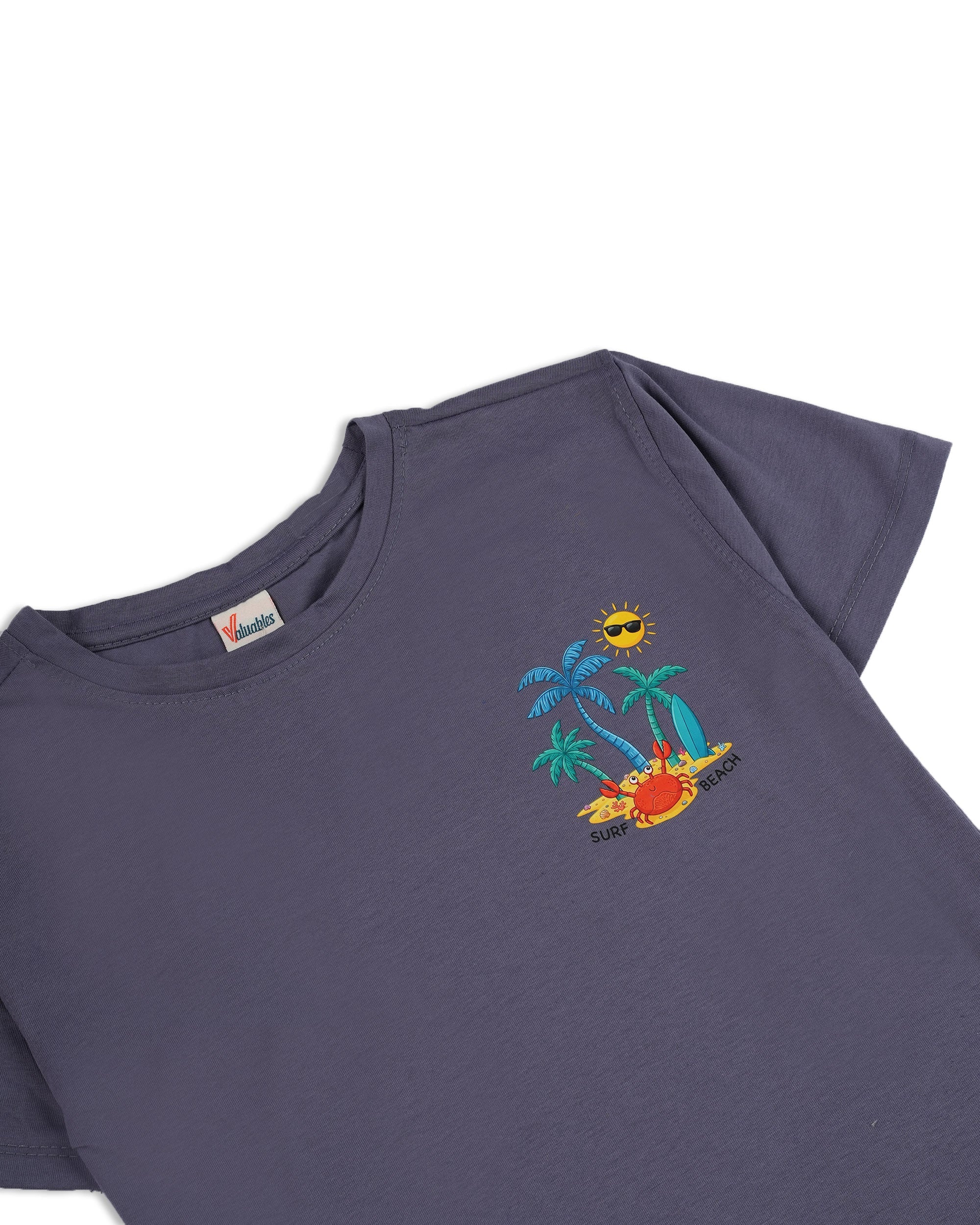 Valuables Boys' Half Sleeves T-Shirt