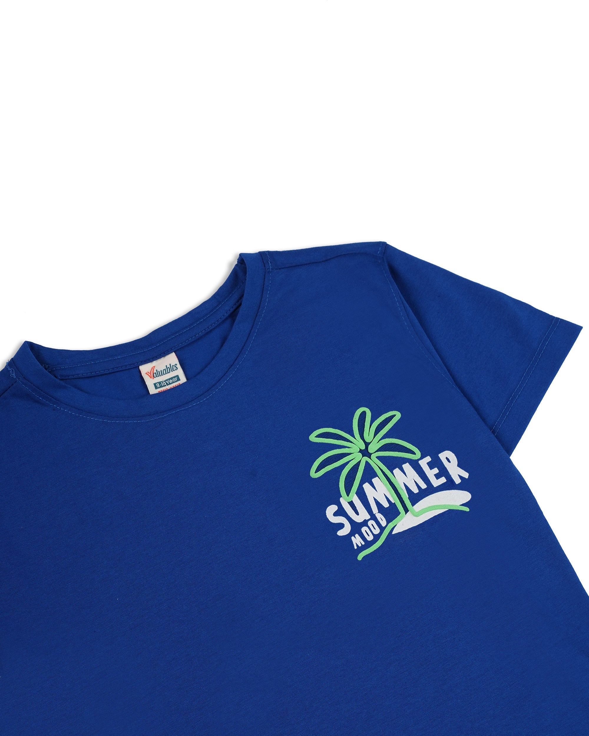 Valuables Boys' Half Sleeves T-Shirt